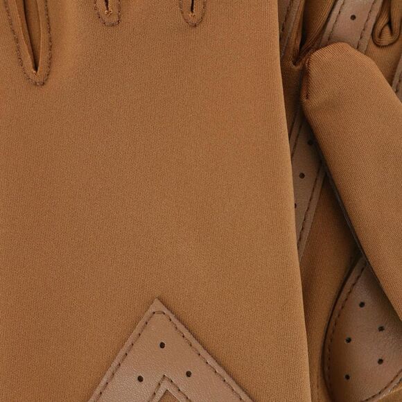 Isotoner Women's Touchscreen Spandex Winter Glove with Chevron Wrist - Picture 3 of 4